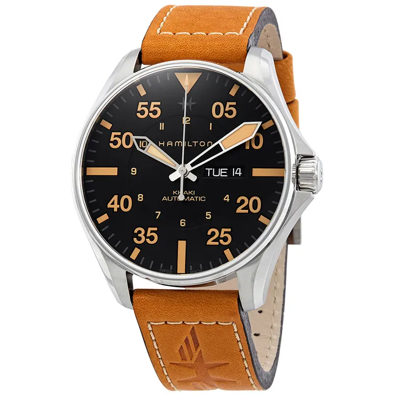 Hamilton Khaki Aviation Pilot Day Date Automatic Men's Watch | H64725531